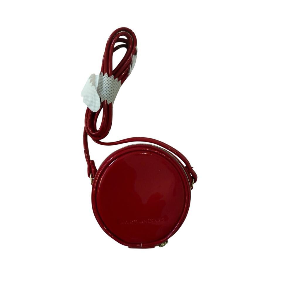 NWOT Marc Jacobs Round Small Red Patent Leather Purse​